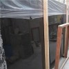 China Black Jade Marble Slabs Absolute Black Marble Floor