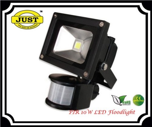 10W LED floodlight with PIR Sensor led floodlights LED valonheitin iluminacja projecteur flomlys Flutlicht lampu sorot