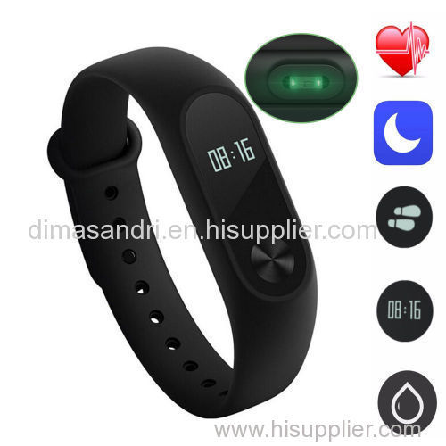 Brand New 2017 Original Xiaomi Mi Band 2 Smart Wristband Bracelet Heart Rate Monitor