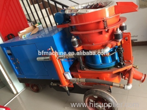 Air motor anti-explosion dry wet shotcrete spray concrete gunite machine