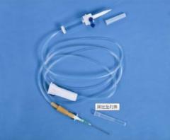 ENK infusion set hot set in overseas market slip tip with hypodermic needle 150cm 20drops