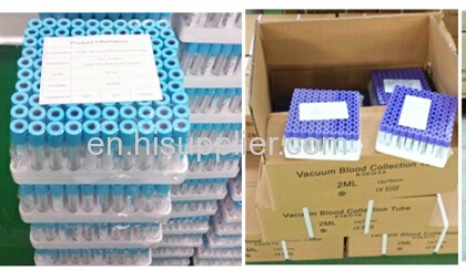 Medical supplies manufacturer glass blood taking tubes without additive CE approved