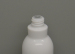 100ml high quality opal glass lotion bottle bamboo lid