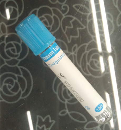 Coagulation Tubes blue cap 1:9 sodium citrate 3.2 4ml 13*75mm glass or PET