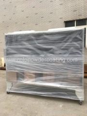 open powder paint spray booth
