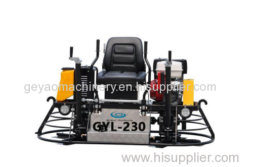 Ride- on gasoline Concrete Trowel with high quality reasonable price honda gx390 engine