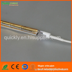 Single tube Gold Short wave infrared heater