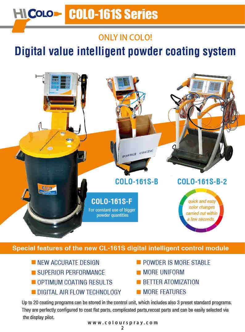 CL-161S powder coating system
