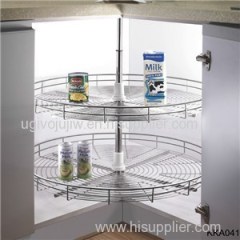 Kitchen Steel Swivel Basket