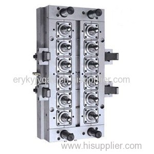 12 Cavities Hot Runner Needle Valve Preform Mould