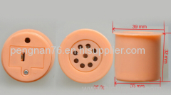 Round press sound box for plush toy