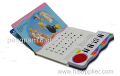 Piano keyboard cartoon book sound module