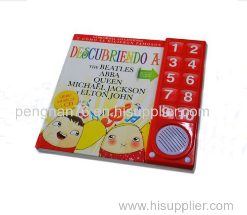 English Talking Book for Children/Children button sound book