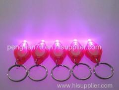 Colorful Light Custom Logo Led Key Chain