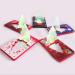 New design christmas tree colorful LED lighted card