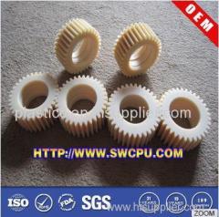 OEM small Plastic Spur Gear with Shaft Black