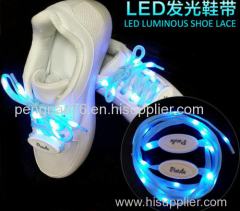 Nylon Flashing LED Shoelaces For Sports Shoe