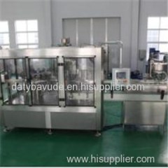 Popular Automatic 3 In1 Bottle Carbonated Drink Clean Filling Machine