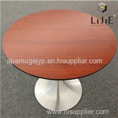 Waterptoof And Easy To Clean Customized Size Restaurant Round Interier Compact Table Top