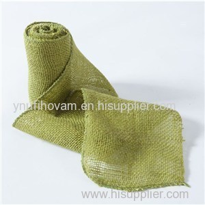 3'' Colored Burlap Fabric Ribbons Bluk Pack