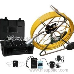 CCTV Sewer Drain Camera With 400ft Push Rod Cable