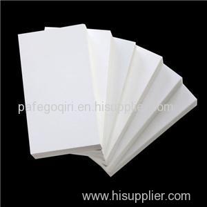 Waterproof White PVC Foam Board For Bathroom Vanities