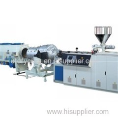 Plastic PVC UPVC Solid Pipe Extrusion Line