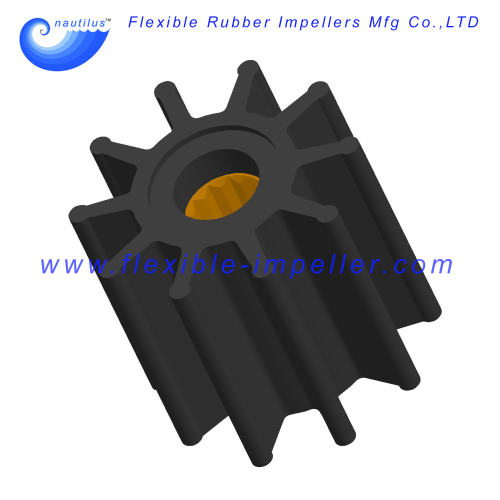 Raw Water Pump Flexible Rubber Impeller Replace Jabsco Impeller 18777-0001
