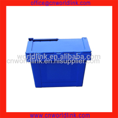 Hot sales Solid Plastic Stacking Transfer Moving Crate