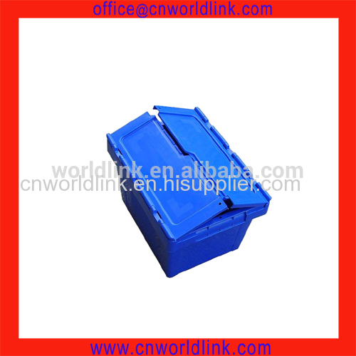 Hot sales Solid Plastic Stacking Transfer Moving Crate