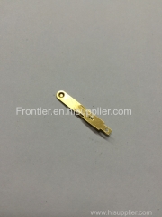 Brass stamped terminal parts