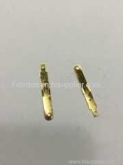 Brass stamped terminal parts