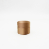 5g bamboo glass cream jar