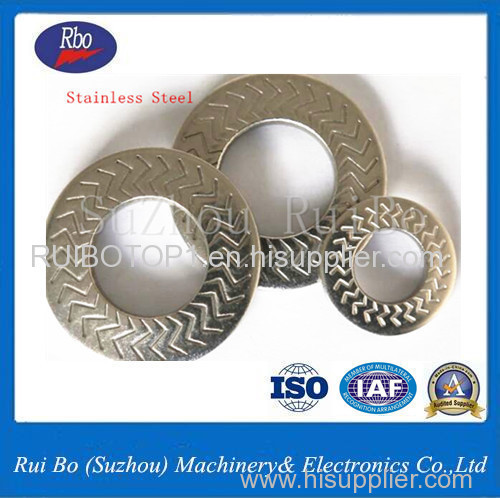 OEM hot sale precision metal lock threaded washers with ISO