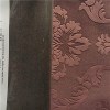 280cm Curtain Velvet Fabric Blackout Plain Dyeing Embossed Burnout Brushed