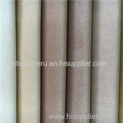 280cm Holland Velvet Curtain Fabric Polyester Upholstery Textile Plain Dyeing or Embossed or Burn Out or Brushed