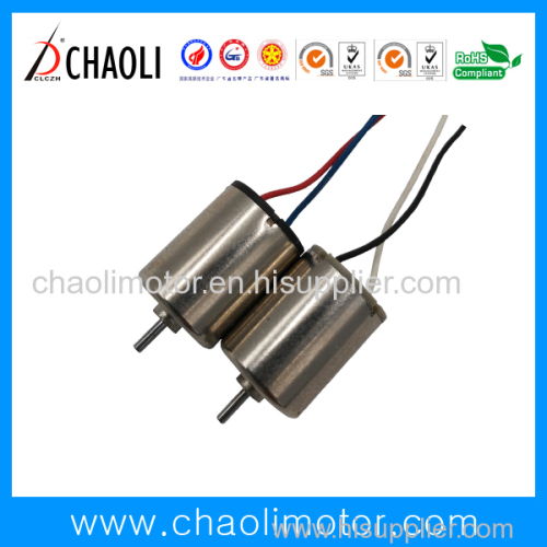 10x13mm Small DC Coreless Motor ChaoLi-1013 For Dental Tool And Electric RC Plane Toy