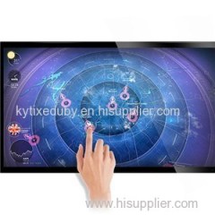 Stylish Tempered Glass Touchscreen Signage