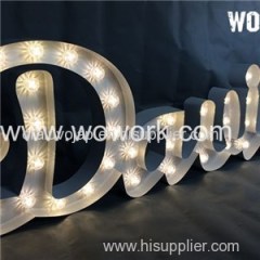 LED Party Decorative Light Up Marquee Letter Vegas Inspired Light