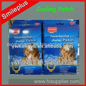 Import Export Business Ideas Hydrogel Cooling Gel Headache Cold Relief Patch Kid/Children/Baby