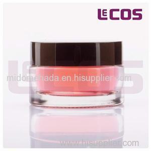 20g Clear Empty Cosmetic Cream Jar With Thick Wall