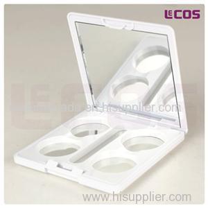 Square Makeup Case Eye Shadow Palette With Mirror