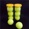 China ITF Approved 45% Wool Tennis Balls Tube Euipment Manufacturer