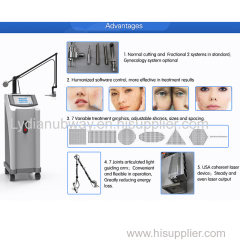 NUBWAY beauty machine laser co2 with vaginal tightening treatment for skin