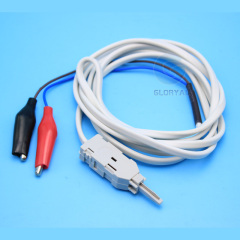 2 or 4 Pole Network Cable Plug Test Cord with Alligator Clip