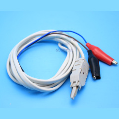 2 or 4 Pole Network Cable Plug Test Cord with Alligator Clip