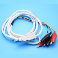 2 or 4 Pole Network Cable Plug Test Cord with Alligator Clip