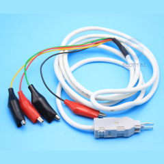 2 or 4 Pole Network Cable Plug Test Cord with Alligator Clip