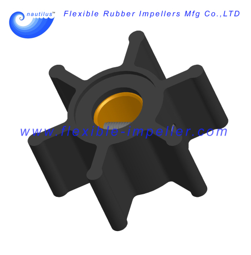 Flexible Rubber Impellers for Marine Engine Raw Water Pumps Replace Jabsco Impeller 673-0001
