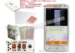 XF Four52 Plastic Playing Cards Marked With Invisible Ink For Poker Scanners Or Lenses Or Cameras